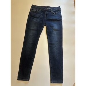 Judy Blue Jeans Womens Size 15/32 Skinny Fit High Rise Stretch Dark Wash